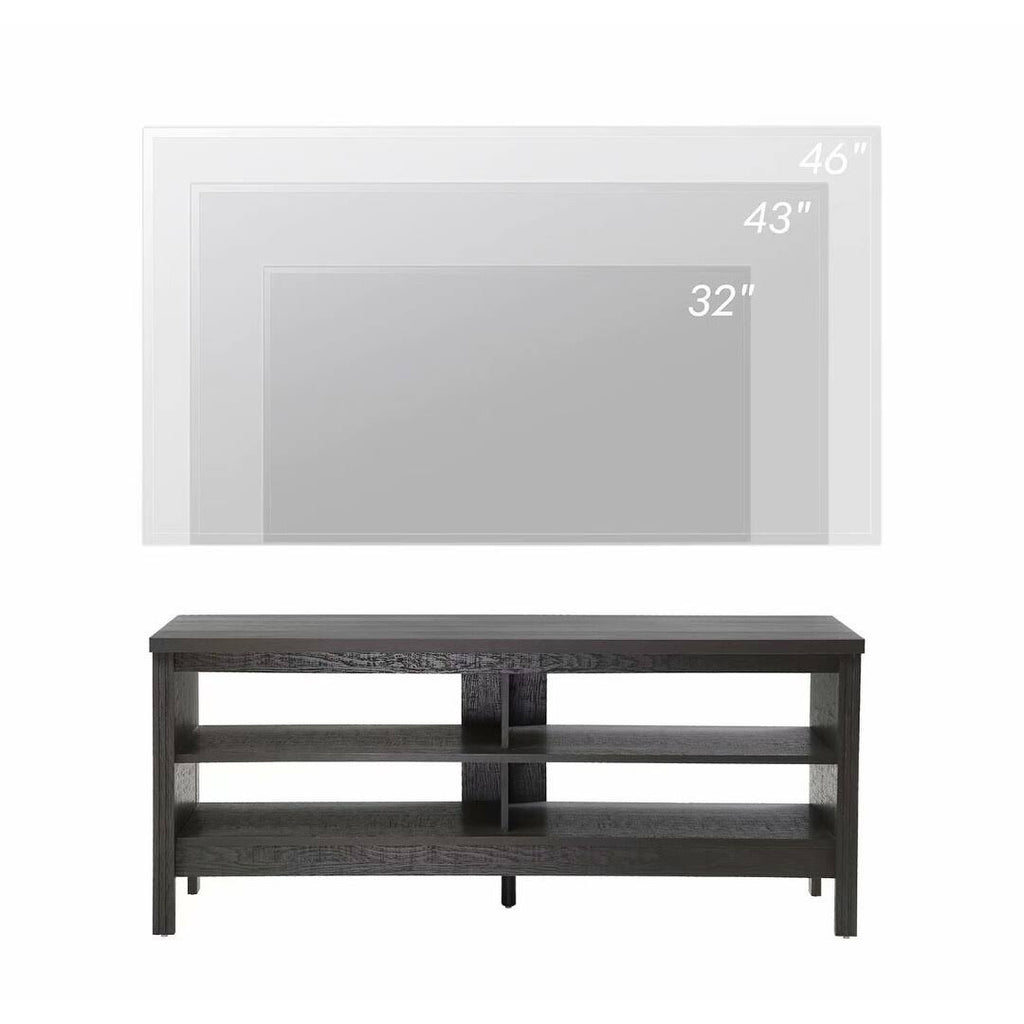 Black Farmhouse TV Stand Console Cabinet 43 inch V82099