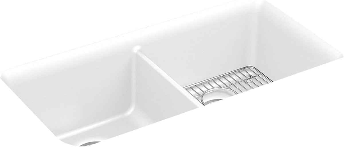 Matte White Kitchen Sink N7811