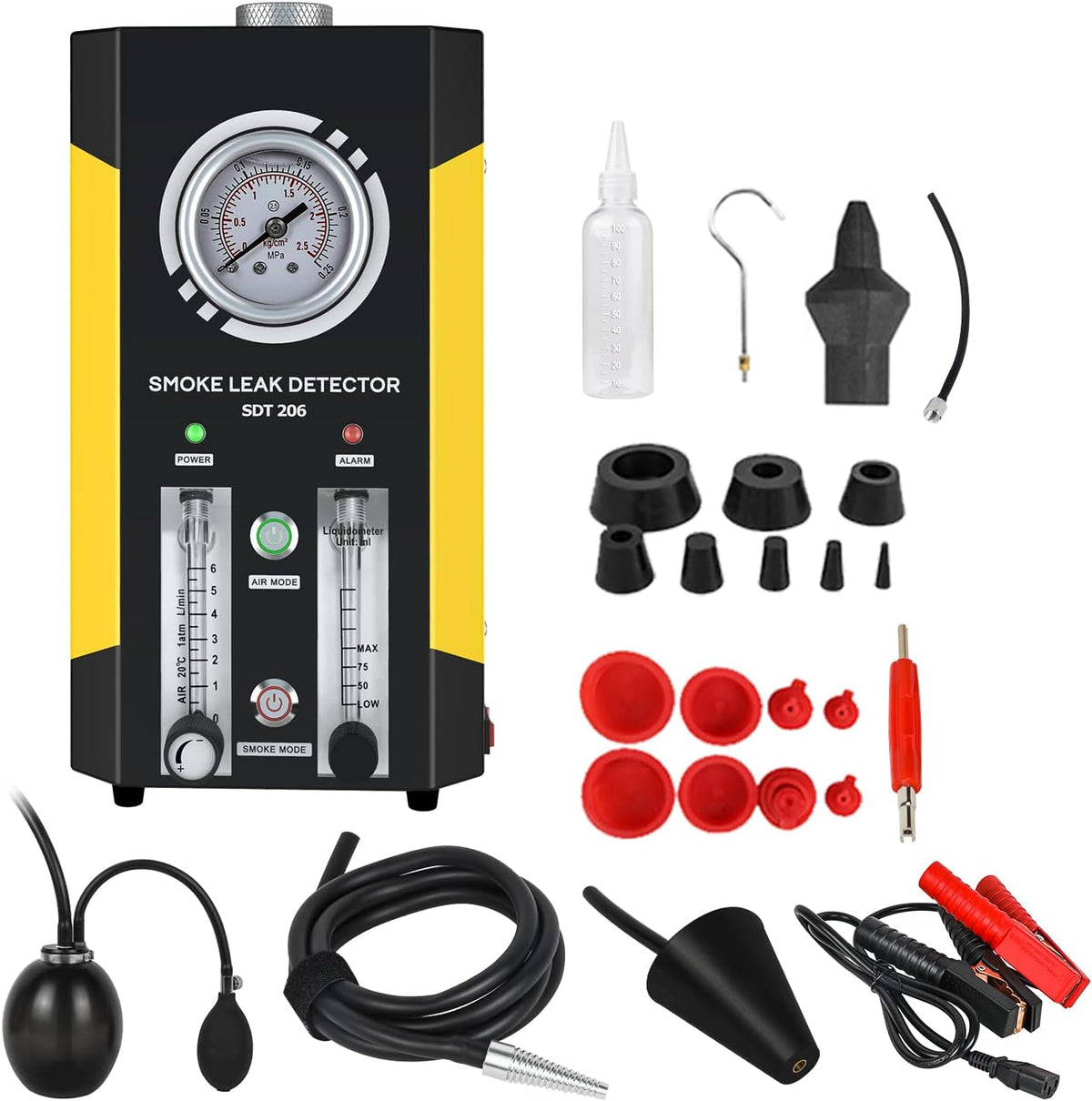 Automotive Smoke Machine EVAP Leak Tester with Pressure Gauge V4643