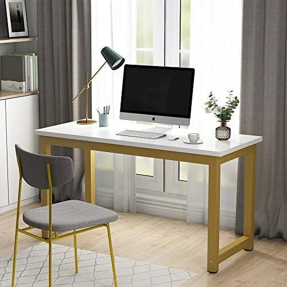 78.7 x 39.4 inch Walnut Black Computer Desk Z414