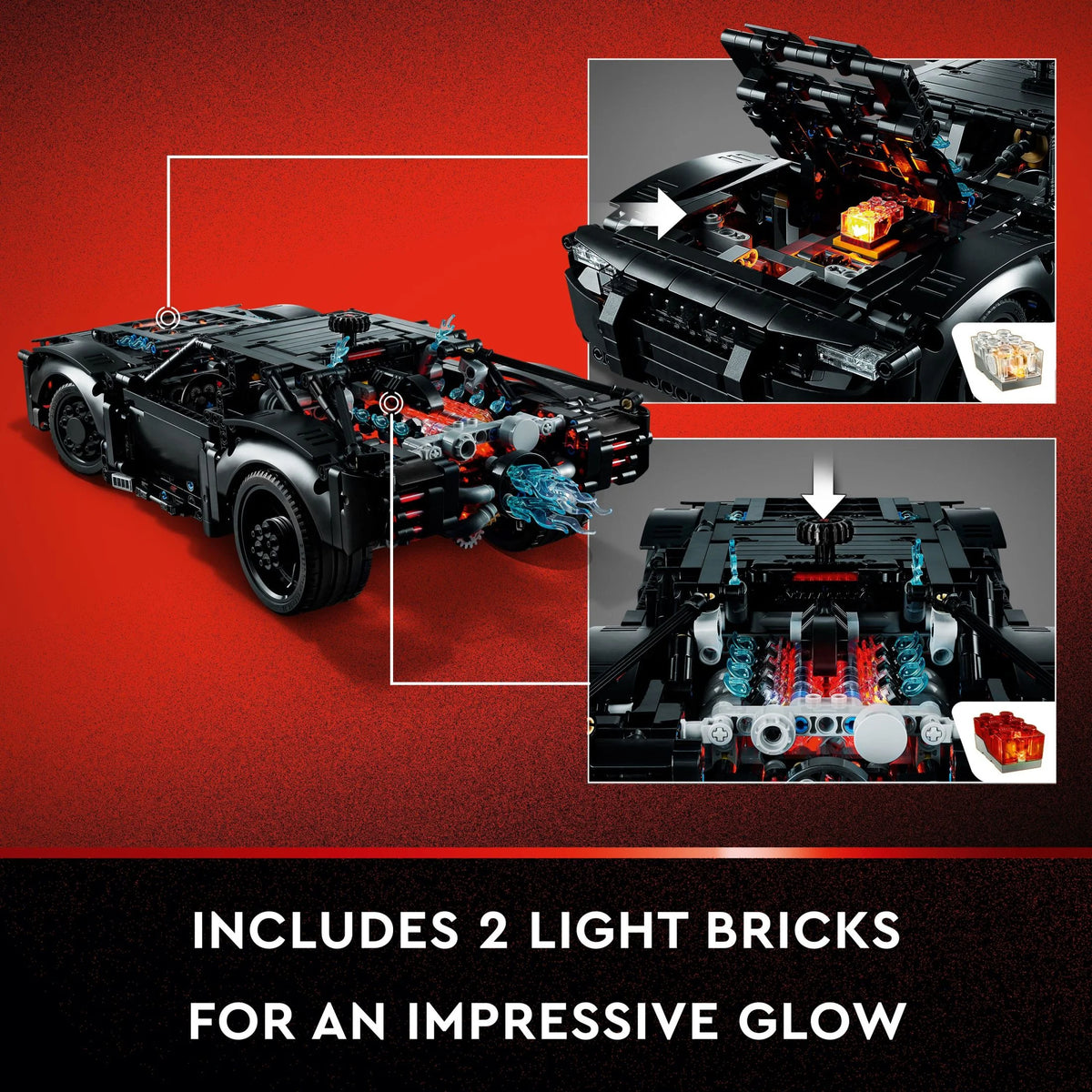 Batmobile Model Car Building Toy Z9198