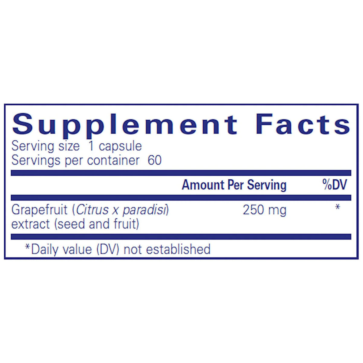 Grapefruit Seed Extract 250 mg T867618