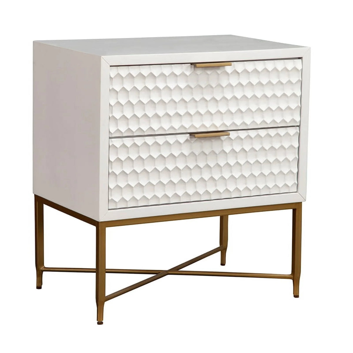 Queen Headboard & 2 Drawer Nightstand Set E7073