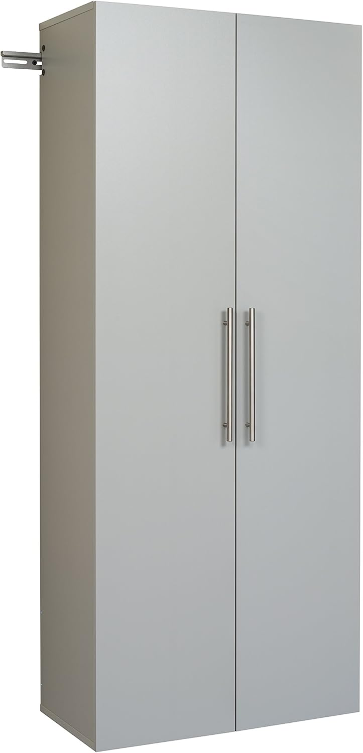 Light Gray Storage Cabinet Y16236