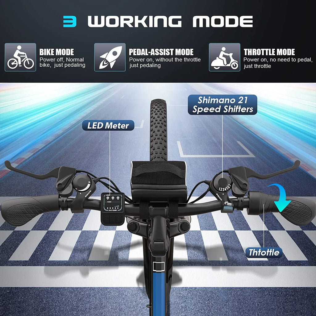 Folding Electric Bike 500W 26 K478