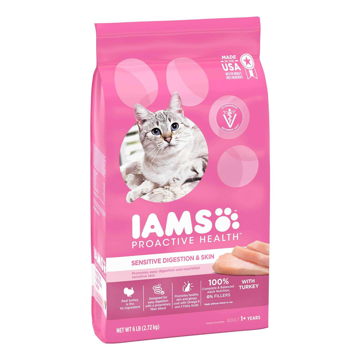 Sensitive Digestion & Skin Dry Cat Food D705