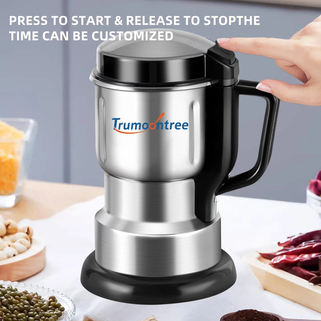 Electric Coffee Grinder with Stainless Steel Blades V96688