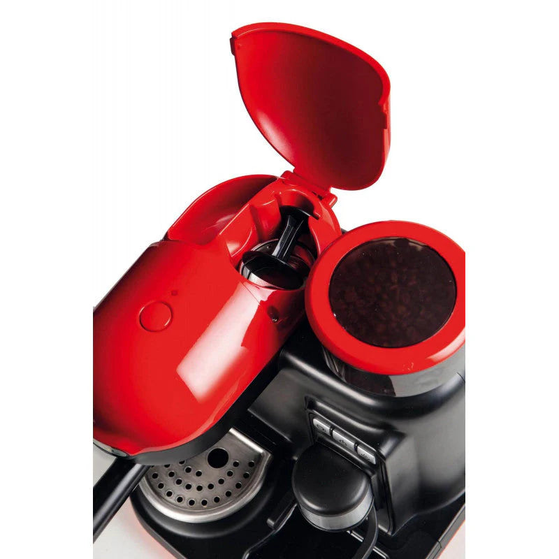 Espresso Machine with Grinder Red I702935