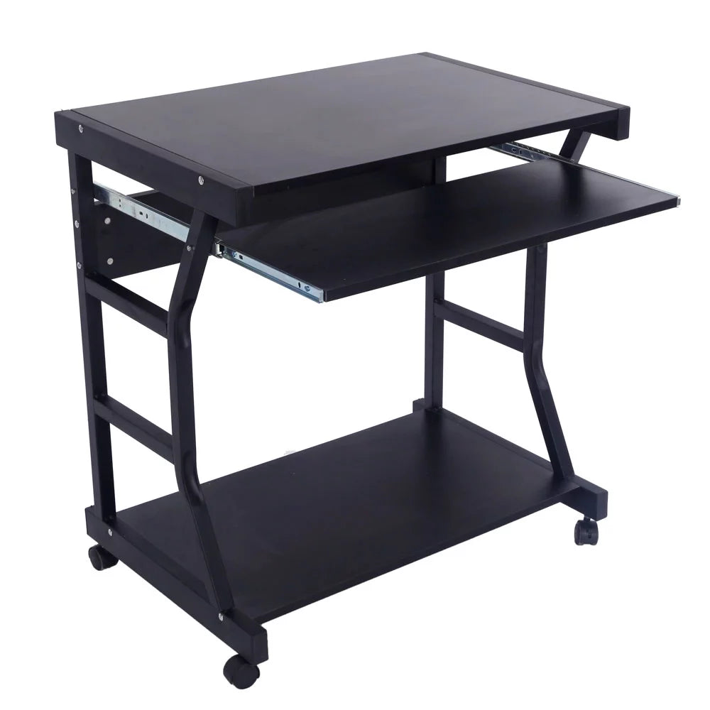 Moveable Computer Desk with Four Wheels O350629