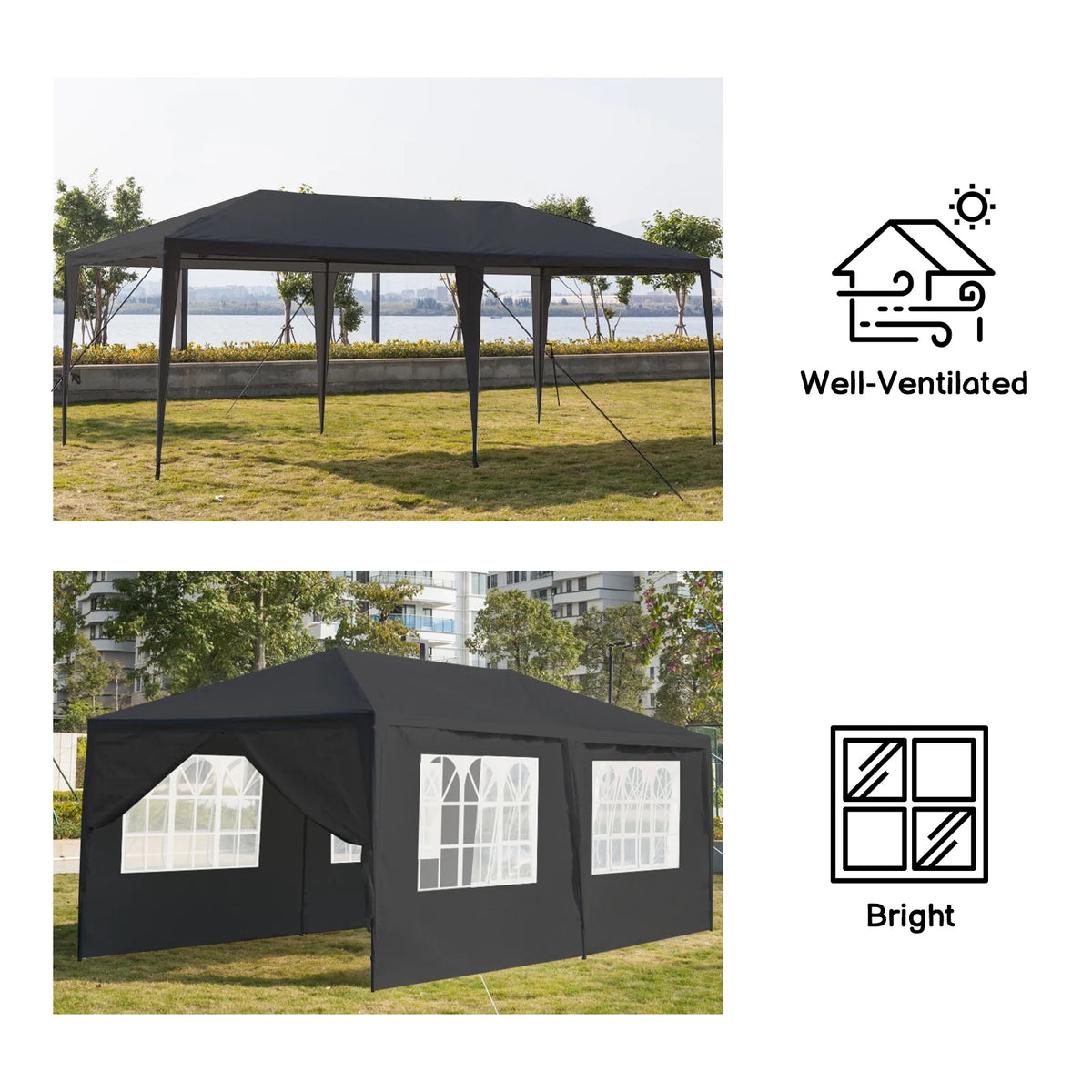 10'x30' 8 Sides Canopy Tent V429729