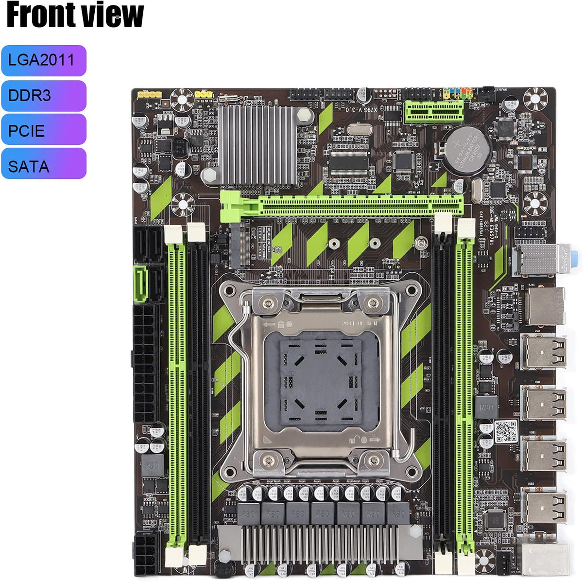 LGA2011 Desktop Motherboard, 4 DDR3 DIMM V685