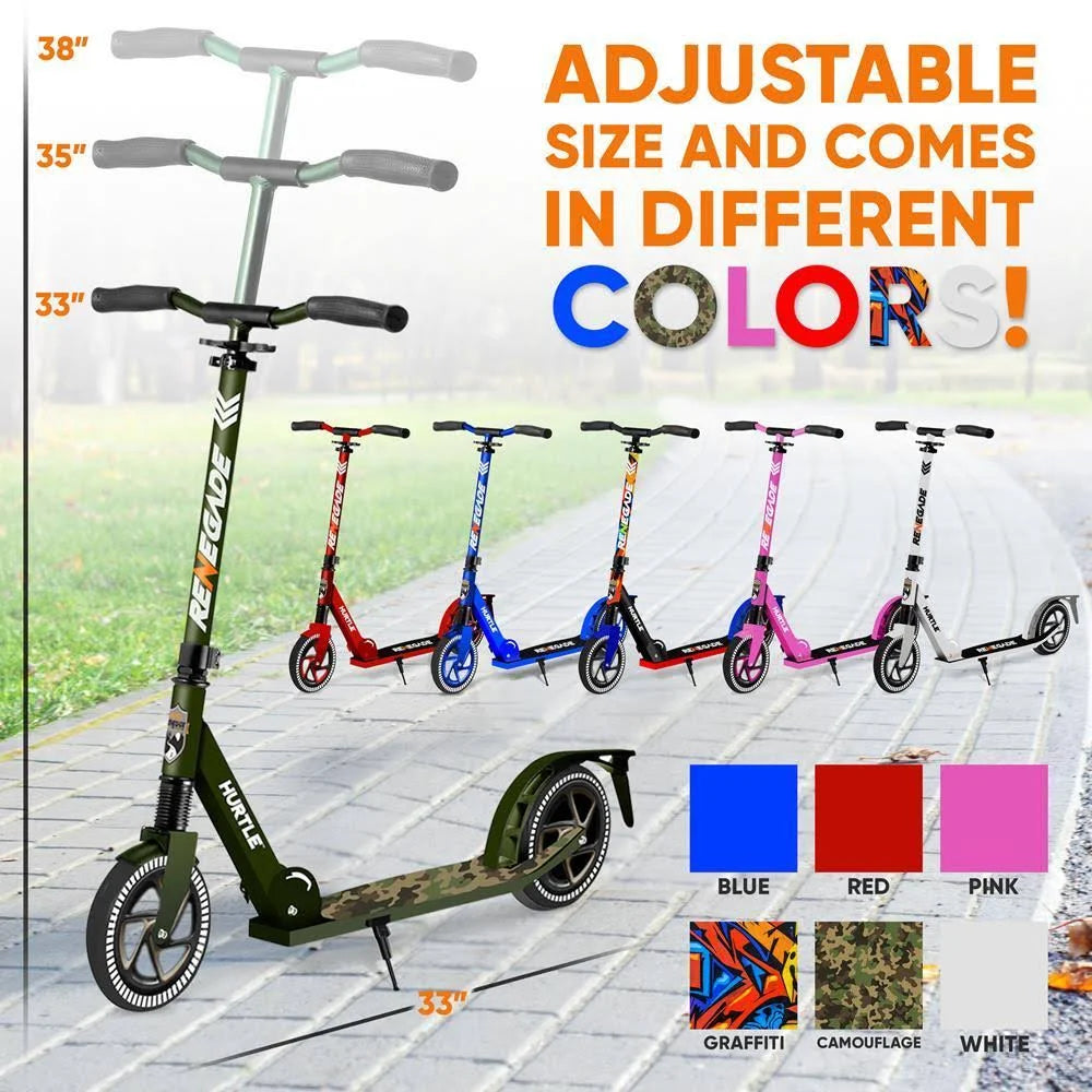 Camouflage 2 Wheel Folding Kick Scooter N935