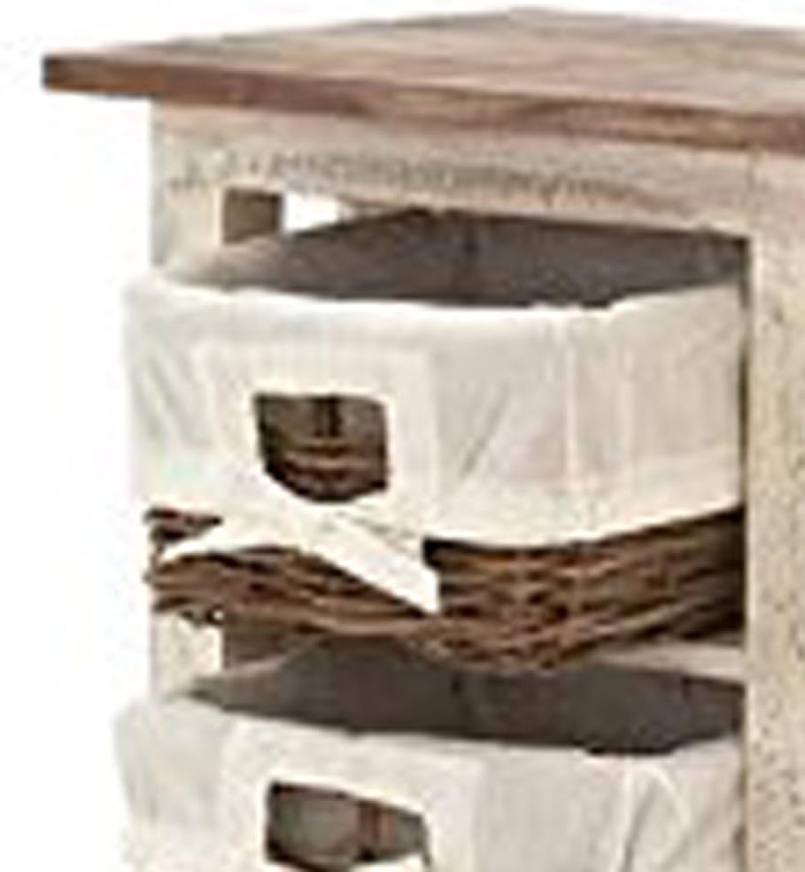 Wood Rattan Cabinet G3295
