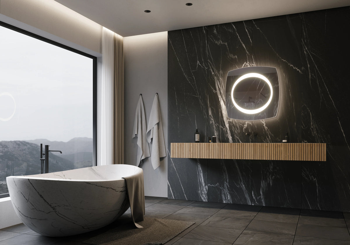 28 x 28 Square Illuminated Mirror C41709