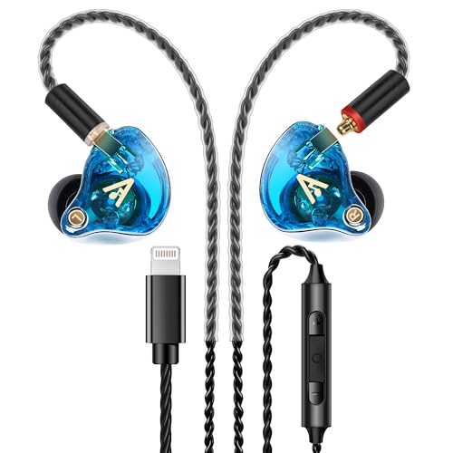 Wired Earbuds with Mic, MMCX to 3.5mm I76022