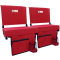 Wide Stadium Seat with Storage Pockets C762976