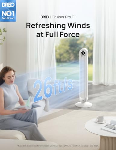 90° Oscillating 42 Inch Tower Fan R106