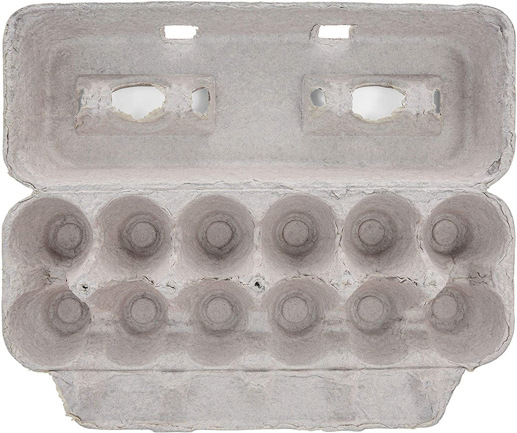 Printed XL Pulp Egg Cartons 12 Count Pack of 25 B9274