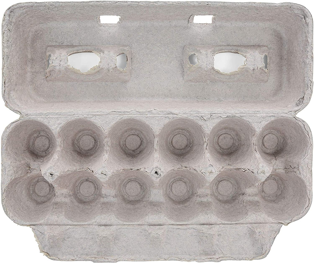 Printed XL Pulp Egg Cartons 12 Count Pack of 25 B9274