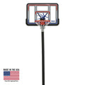 Adjustable Inground Basketball Hoop 44 inch Polycarbonate D42578