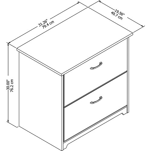Heather Gray Lateral File Cabinet G256