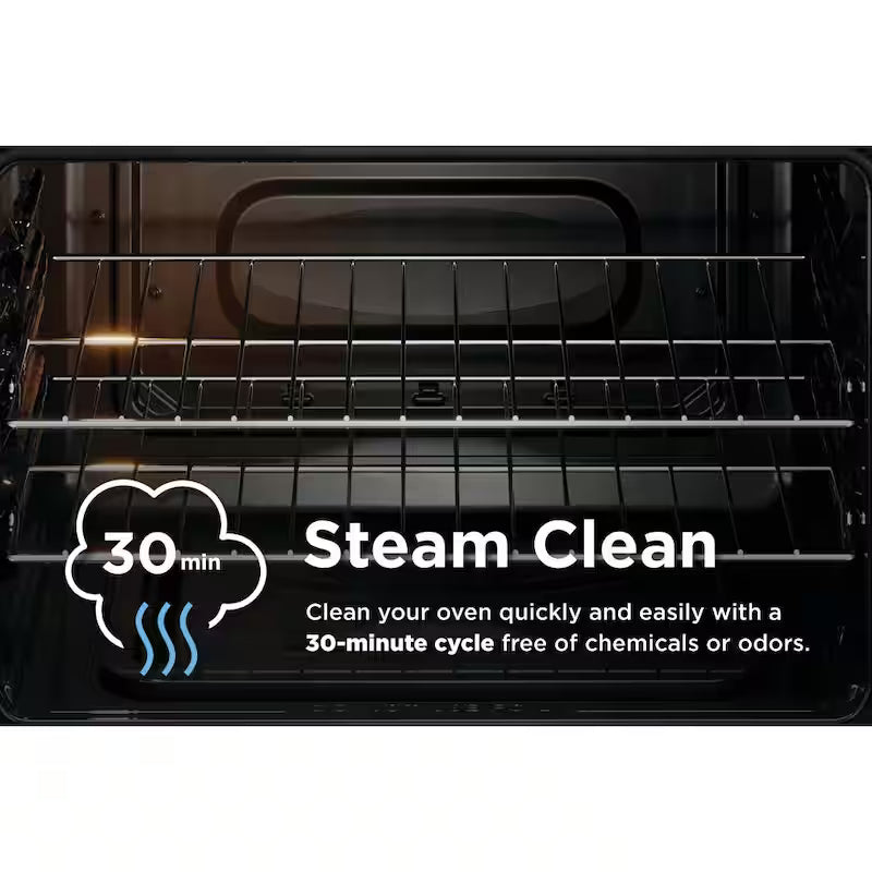 5 Burner Freestanding Gas Range in White M964