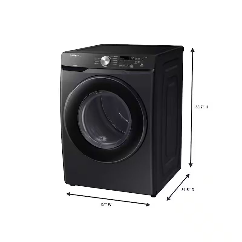 7.5 cu. ft. Vented Gas Dryer with Sensor Dry in Brushed Black O202073