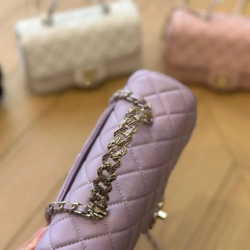 Mini Flap Bag with Top Handle C33999