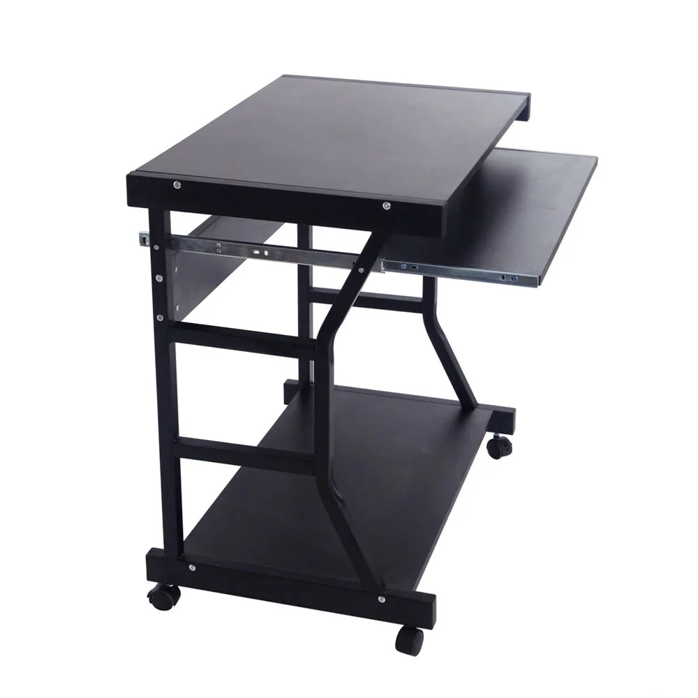 Moveable Computer Desk with Four Wheels O350629