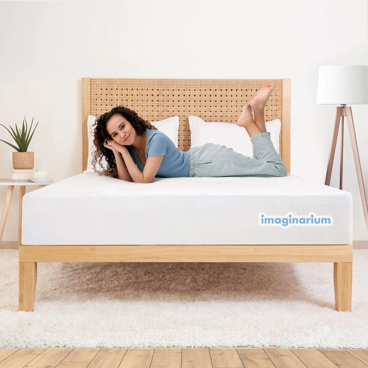 Twin Memory Foam and Coils Mattress B636