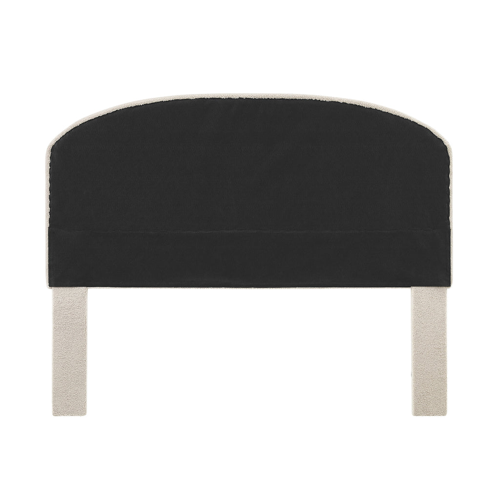 Natural Sherpa Full/Queen Headboard L397