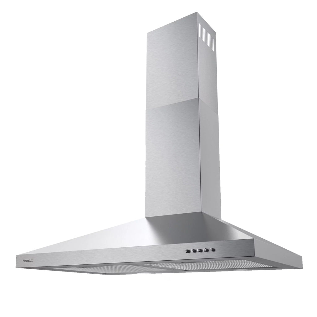 30 inch Stainless Steel Wall Mount Range Hood with Charcoal Filters C486471