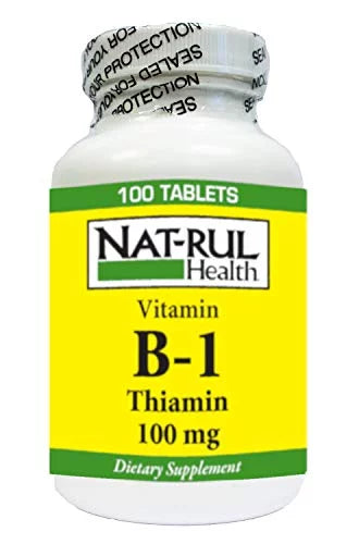 Vitamin B-1 100 Mg Tablets 2 Pack O915