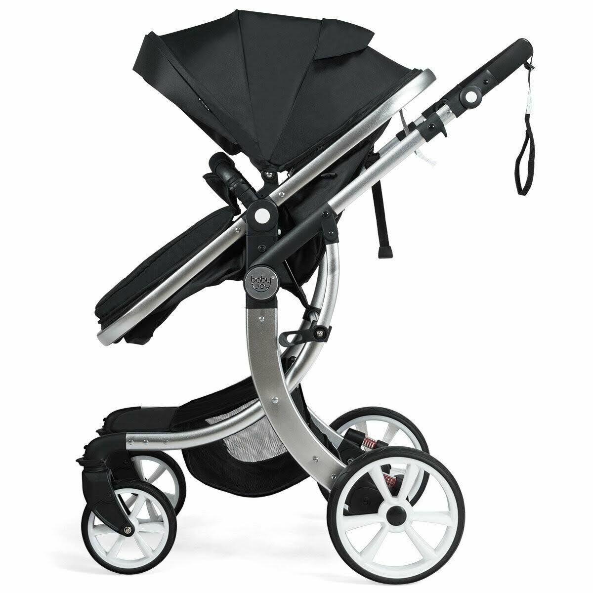 Folding Aluminum Infant Reversible Stroller with Diaper Bag S756