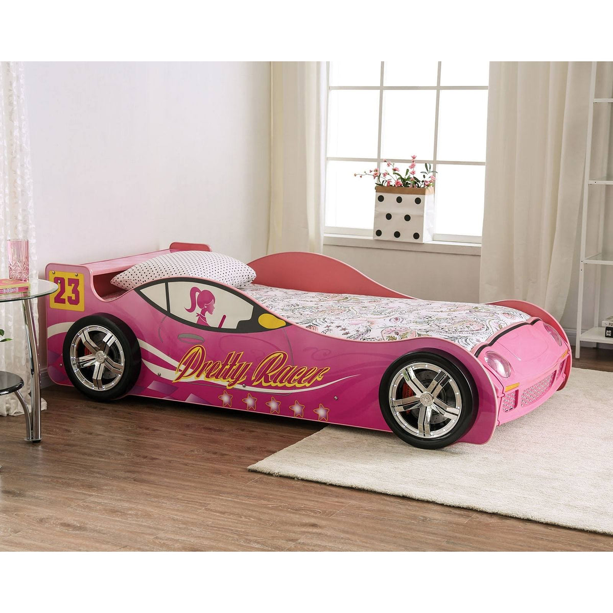 Pink Car Bed T281309