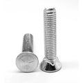 7/16 inch-14 x 2 inch Grade 5 Plow Bolt Flat Head Zinc Plated Y294