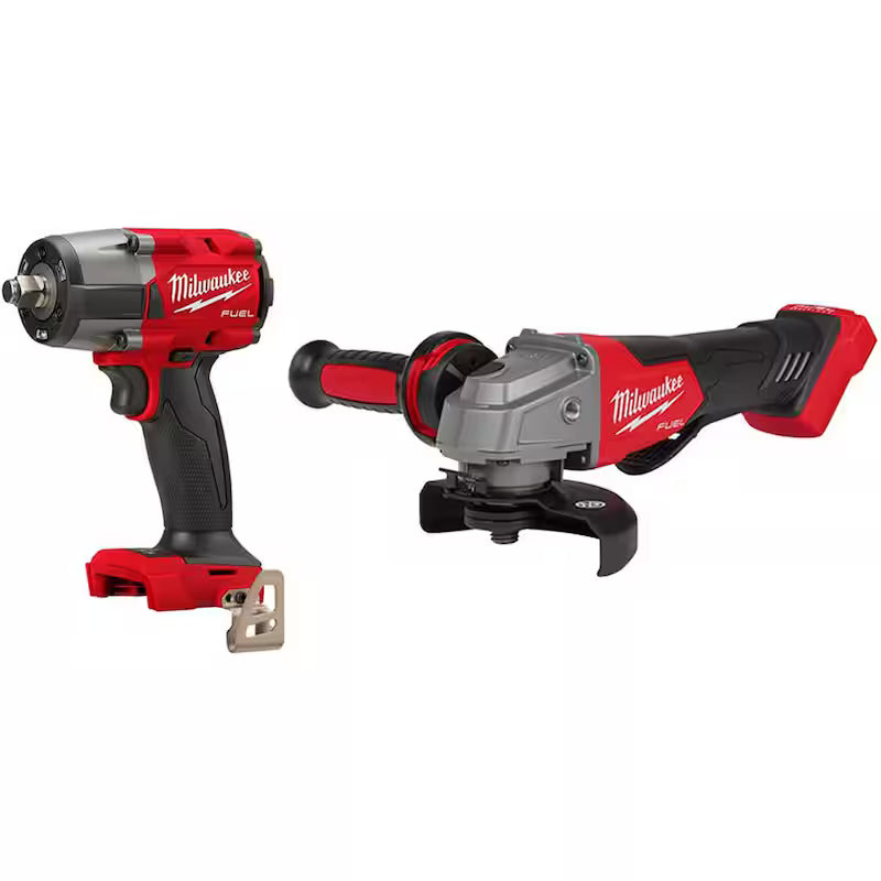 18V Brushless Cordless 1/2 in. Impact Wrench with Grinder N59997