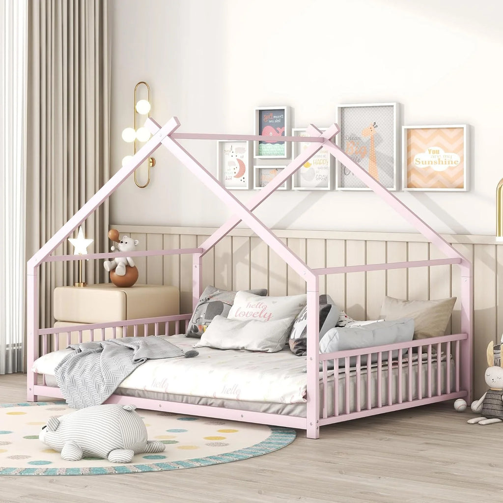 Full Size Meal House Bed T9665