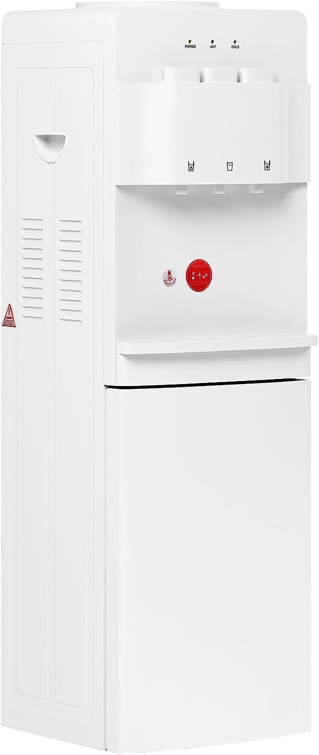 Top Loading Hot & Cold Water Cooler Dispenser White X61347