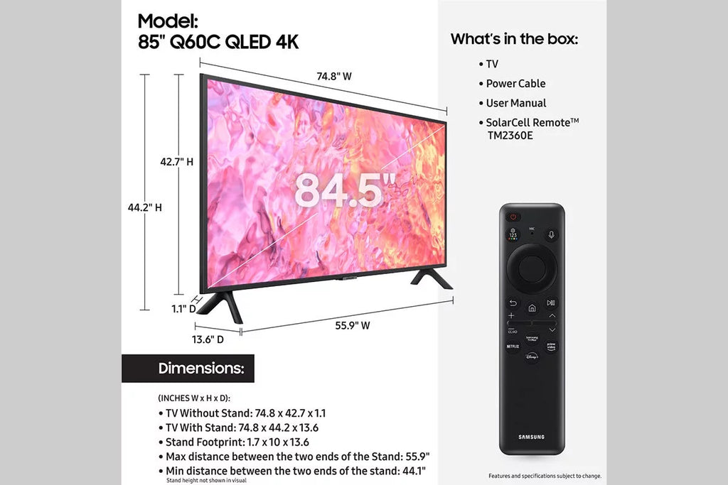 85 Class QLED 4K Smart TV J52346