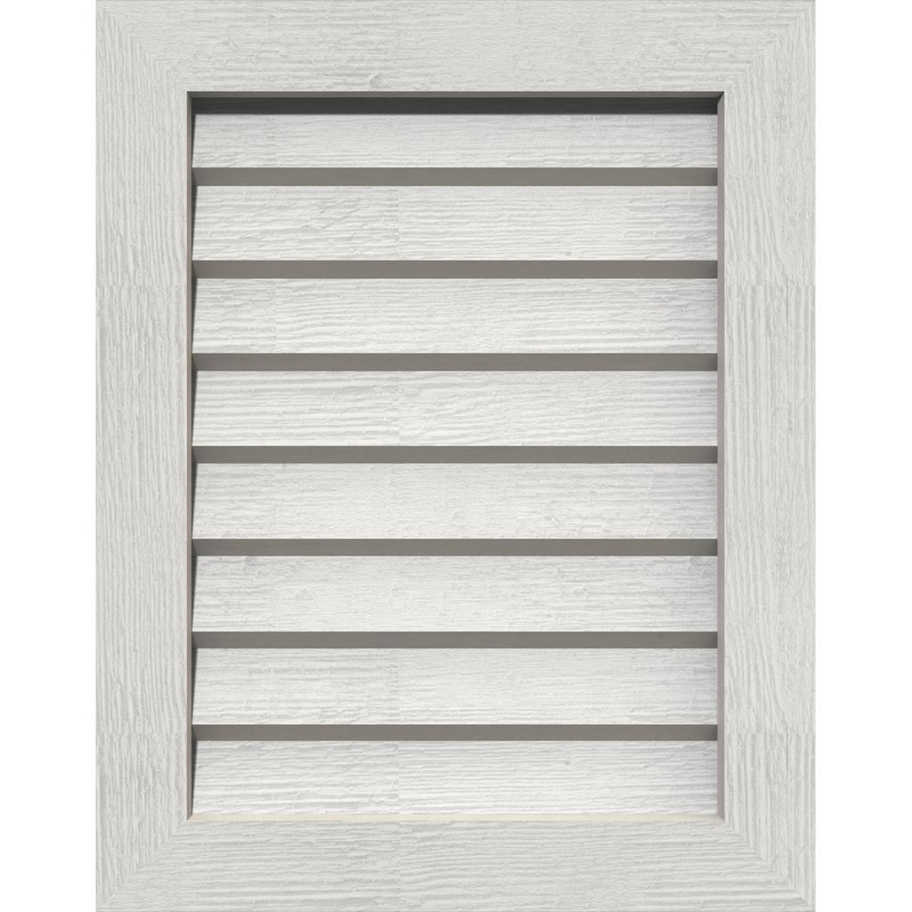 Primed Non-Functional Vertical Gable Vent U580