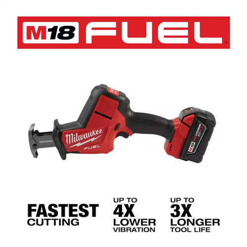 18V Lithium-Ion Brushless Cordless Reciprocating Saw Kit with 5.0Ah Battery X21661