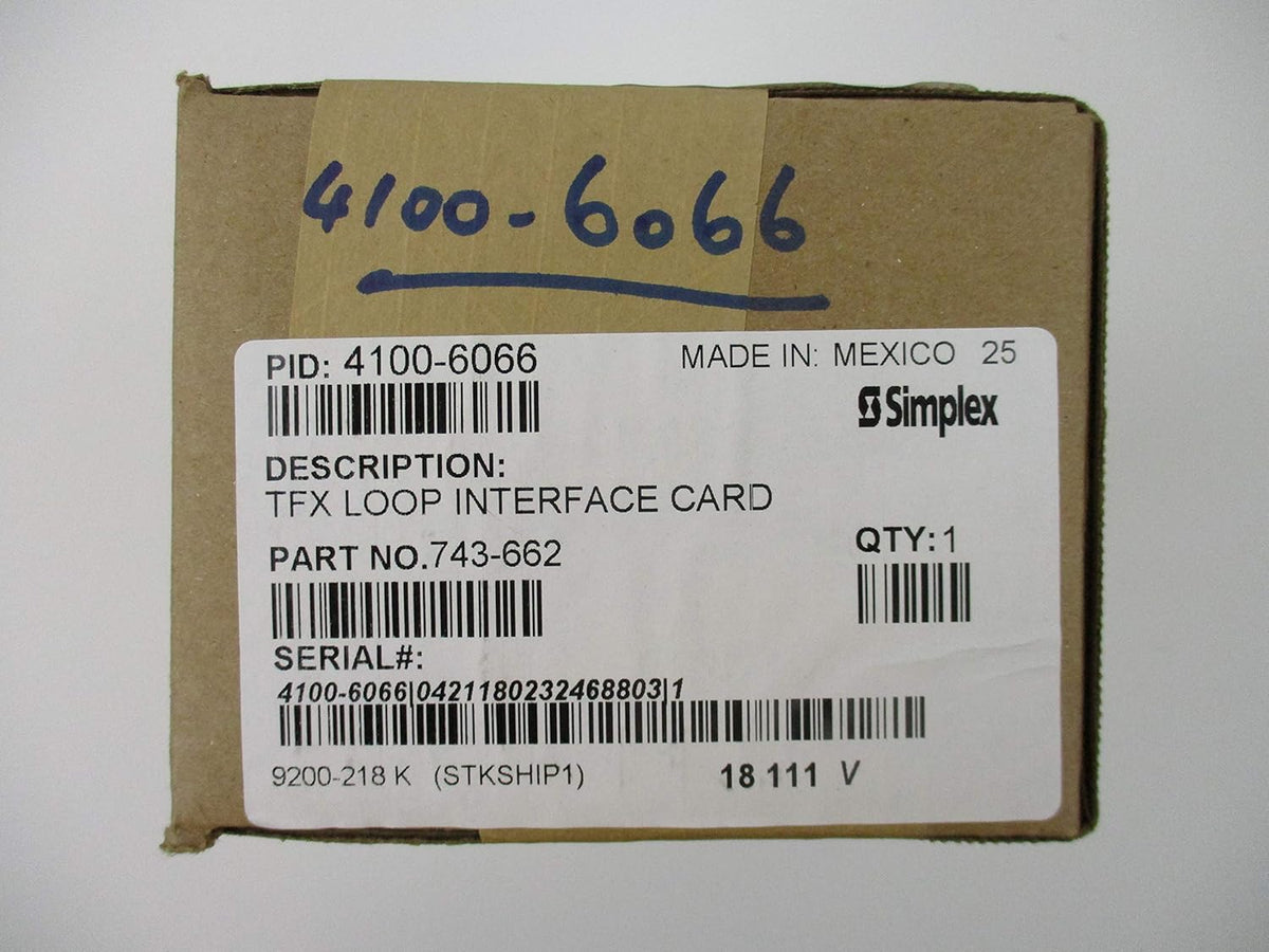 Loop Interface Card W445
