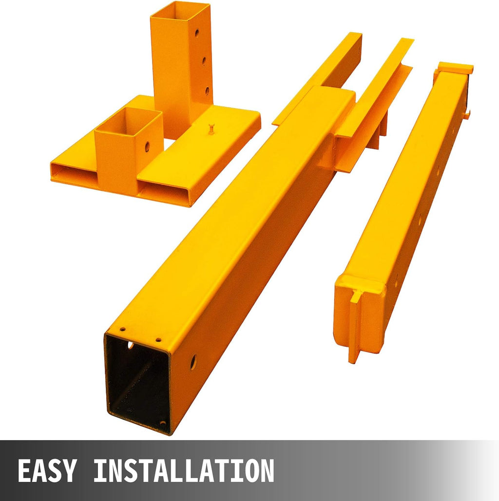 6000lbs Forklift Mobile Crane Attachment with 2 Hooks M6954