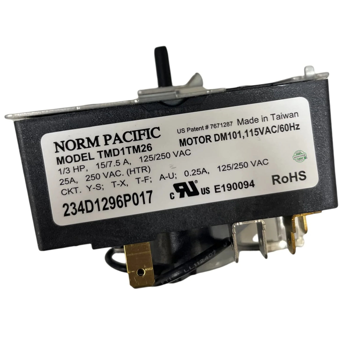 Washer/Dryer Timer 10 Terminals F598