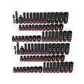3/8 in. Drive SAE and Metric 6 Point Impact Socket Set (86-Piece) L8618