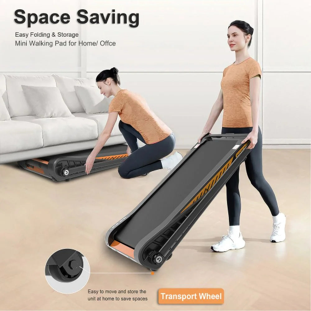 2 in 1 Folding Treadmill 280 lb Capacity I7303