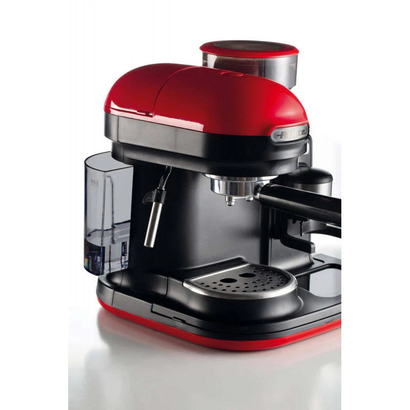 Espresso Machine with Grinder Red I702935