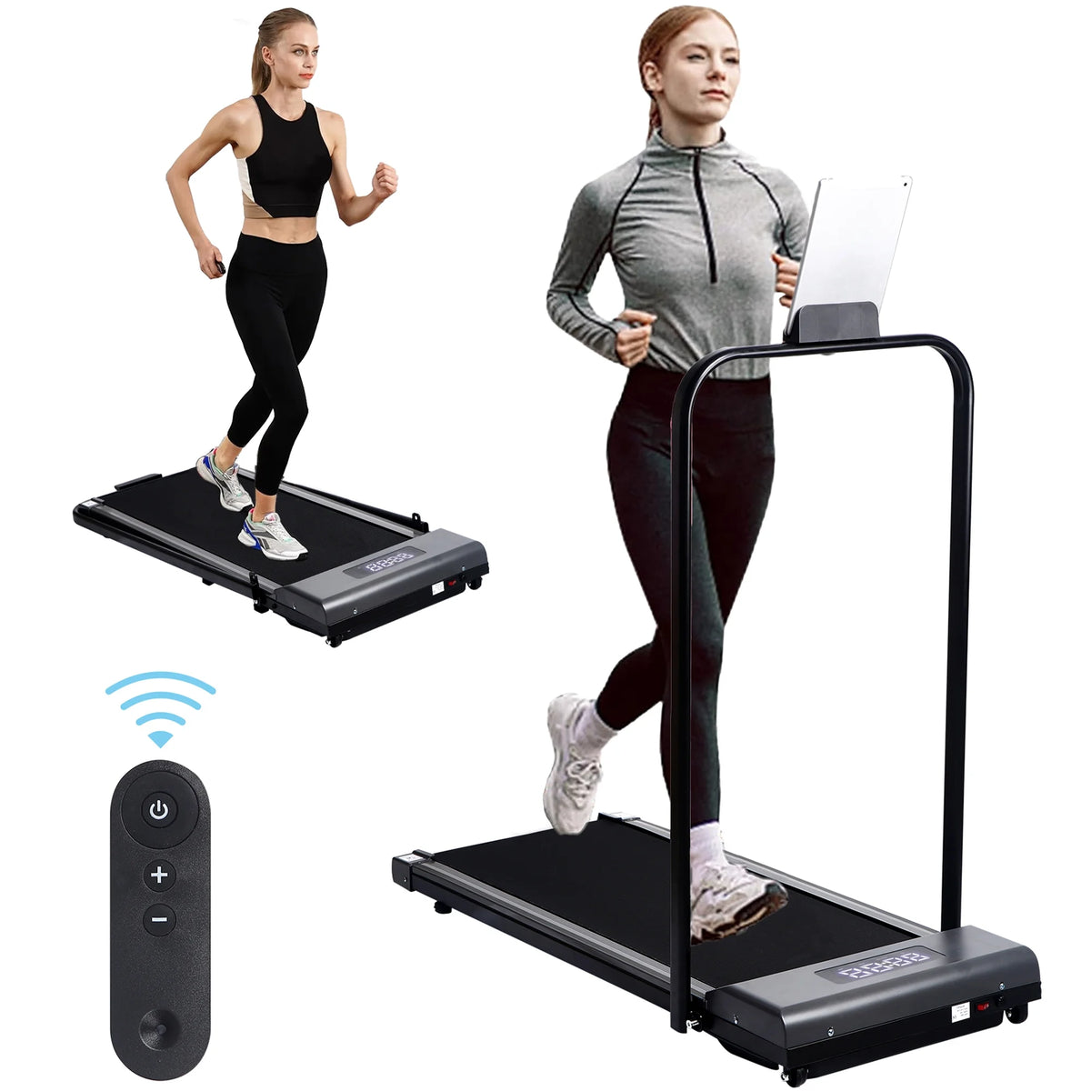Portable Foldable Walking Treadmill with LED Display M662446