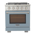 30 4.2 cu. ft. Propane Gas Range Light Blue S4635